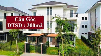 Bán căn góc biệt thự 300m2 đường 16m đối diện sân golf (3 tầng)