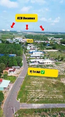 Bán gấp lô góc mặt tiền đường số 1, xã Nha Bích.