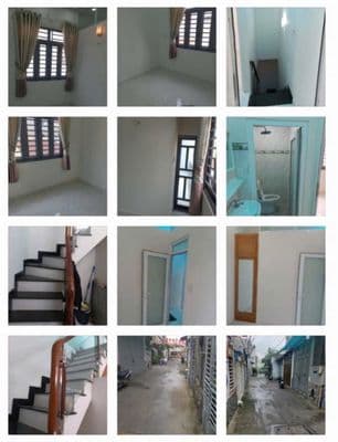 Bán nhà mới DTSD 54m2 đúc trệt 1 lầu hẻm thông đg 59 P14 Gò Vấp 2,9 Tỷ