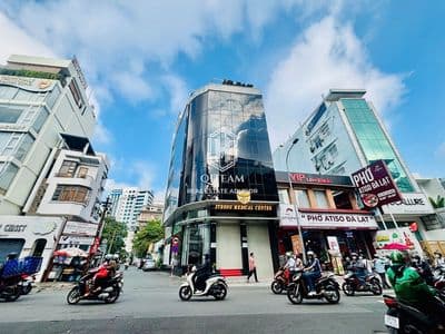 Building góc 2mt - trần quốc toản, q3 - hầm 6 tầng