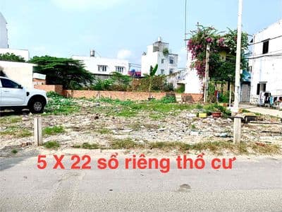 LÔ ĐẤT CHỢ ĐẠI HẢI 5x22 SỔ RIÊNG SẴN THUỘC BÀ ĐIÊM