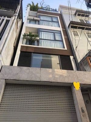 Cho thuê nhà hxh phổ quang_5x20m, trệt 3 lầu, có sẵn máy lạnh.