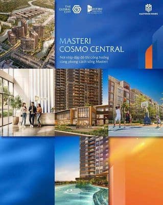 SANG LỖ 300TR CĂN 74M2 2PN 2WC MASTERI COSMO CENTRAL SUẤT NỘI BỘ CĐT