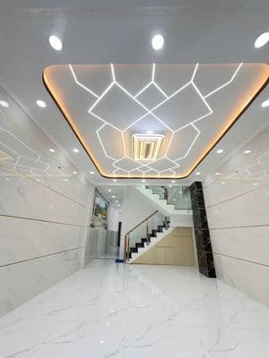 Bán nhà mới đẹp gò xoài gần lê văn quới