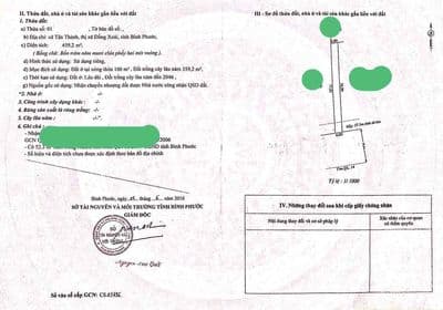 bán Nhà đất Mặt tiền Quốc lộ 14, phường Đồng Xoai, Đồng Nai dt 459m2