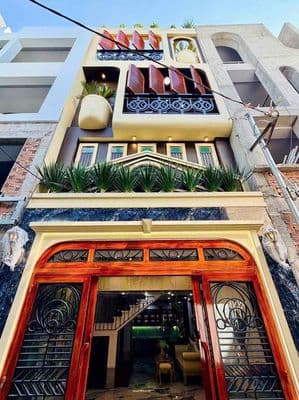 Nhà HXH 1 trục Nguyễn Văn Lượng TK thông minh VIP