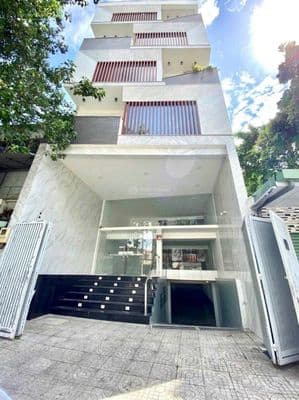 CHO THUÊ TÒA NHÀ MT ÚT TỊCH_7x18m, HẦM TRỆT 4 LẦU, THANG MÁY.