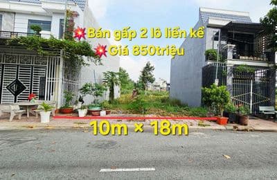 đất bình dương bán gấp 850triệu.