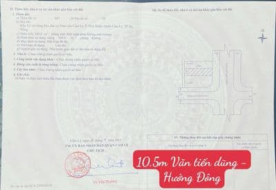 Chính chủ bán đất đường 10,5m Văn Tiến Dũng - Hòa Xuân - Hướng Đông