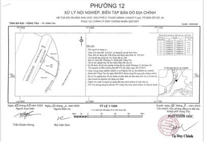 2 mặt tiền bùng binh P12-510m2 (mặt tiền 21m) đường 36m, 8,5 tỷ