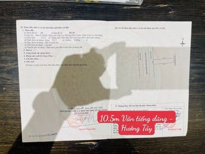 Chính chủ gởi bán đất đường 10,5m Văn Tiến Dũng - Hòa Xuân ,H.Tây