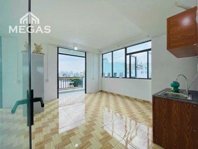 STUDIO BANCOL CỬA SỔ LỚN _ FULL NỘI THẤT _ THANG MÁY HẦM XE _ BỐN XÃ
