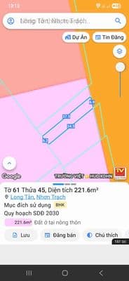 Cần bán gấp lô đất ở nhơn trạch, giá 3,3tỷ (thương lượng)