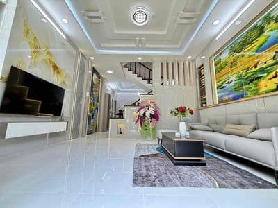 Nhà phố liền kề đường 10m , 5 pn , 221.9m2 , hiệp thành 07 , q12