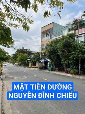 Nhà 3 tầng mặt tiền nguyễn đình chiểu