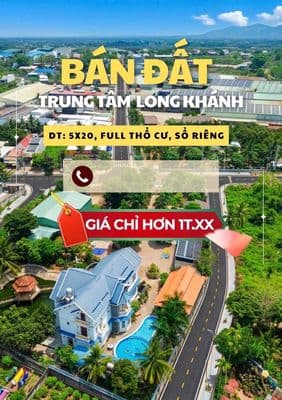 Bán Đất Hồ Thị Hương Long Khánh