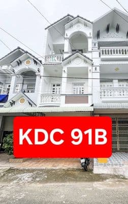 NHÀ 2 LẦU - ĐƯỜNG B16, KDC 91B