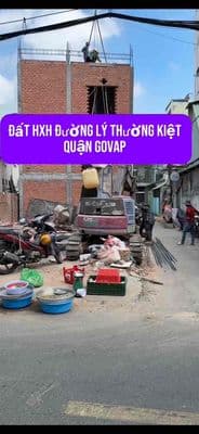 BÁN LÔ ĐẤT VỊ TRÍ VÍP HXH ĐƯỜNG LÝ THƯỜNG KIỆT, P7, QUẬN - GV