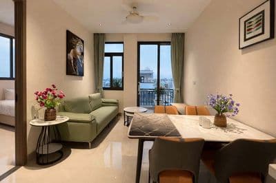 cho thuê căn hộ 2 phòng ngủ nội thất cao cấp tại Nam Việt Á