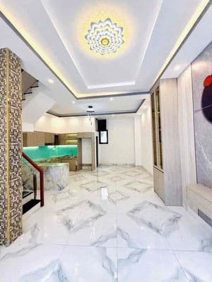 Nhà mới xây, 4 tầng, gần MT Mạc Vân 50m2 đất,, k có lộ giới Q8