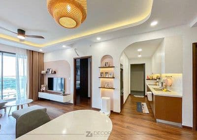 CHo thuê căn 2PN Mizuki nội thất đẹp giá 12tr/tháng