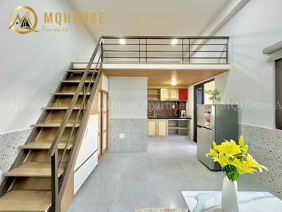 Cho thuê duplex giá rẻ ban công tại hàng xanh