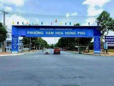 Nền đường a2 - khu dân cư hưng phú