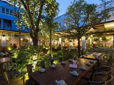 Mặt bằng f&b “cực phẩm” phú nhuận – sân vườn rộng 28x17m