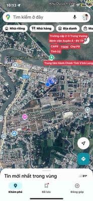 nhà gần khu hành chảnh Tỉnh Vĩnh Long