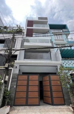 Cho Thuê Nhà HXH Đặng Văn Ngữ_6x17m, Trệt 4 Lầu, Có Thang máy.