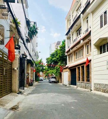 HXH Khu Cán Bộ Bàu Cát 4m x 16,5m = 66m2 - 4 Tầng