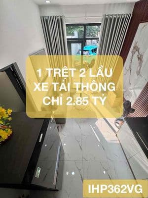 Nhà 3 tầng Phan Huy Ích, Quang Trung, hẻm xe tải thông