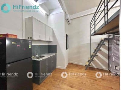 CHDV Có Gác Full Nội Thất Giá Rẻ Ngay Sân Bay - Cv Gia Định - Huflit