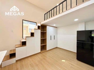 CHDV có gác và nội thất cơ bản, phòng bự thoáng trống sẵn