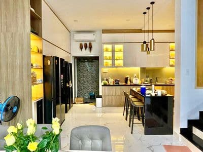 FULL NT Biệt Thự Vip khu Ao Sen 10x20m 1 Hầm 3 tầng 5PN GẦN CV, AEON