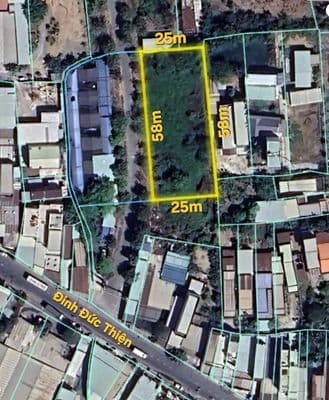BÌNH CHÁNH - ĐINH ĐỨC THIỆN - PHÂN LÔ TÁCH THỬA - 1400M2 THỔ CƯ C CHỦ
