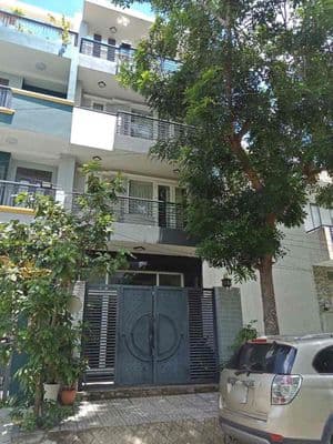 Nhà thuê 4 Tầng -5 x 17-4 pn Mt đường 12m KDC Green Life 13C Phong p