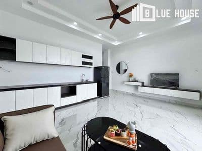Chdv 1pn full nội thất tone trắng 45m2 cách lotte chỉ 5 phút