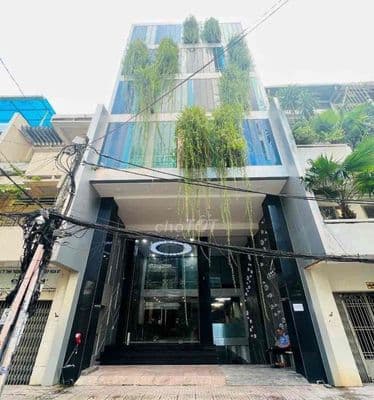 Cho Thuê Tòa Nhà HXH Lê Văn Sỹ_8x20m_Hầm Trệt Lửng 4 Lầu, TM, PCCC.