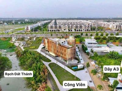 cần bán nền view công viên khu dân cư Thái Sơn Long Hậu giá 1ty9
