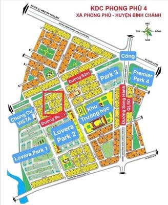 Đất nền sổ hồng KDC Khang Điền Bình Chánh giá tốt, 5,6 tỷ