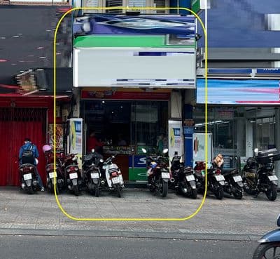 MẶT BẰNG KD 3X8M mặt tiền TRẦN BÌNH TRỌNG Q5