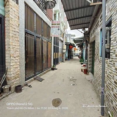 nhà trệt lầu gần trường học cấp 3 Lý Thái Tổ Thuận An