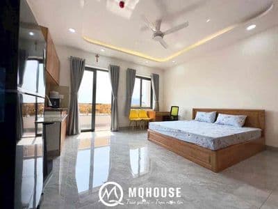 Studio Siêu Rộng Full Nội Thất Cao Cấp Ngay Tân Hương - Vườn Lài
