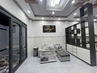 Nhà 1 trệt 1 lầu kdc trường an, p. long châu vĩnh long