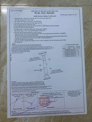 CẦN BÁN LÔ ĐẤT HAI MẶT TIỀN 6X44 (60MTC)