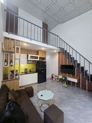 Siêu phẩm gác lửng hai mặt kiệt full nội thất trung tâm hải châu.