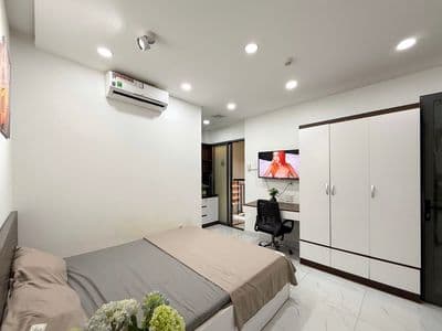 STUDIO XỊN SÁT CHỢ BÀ CHIỂU, BÌNH THẠNH - FULL NỘI THẤT CAO CẤP