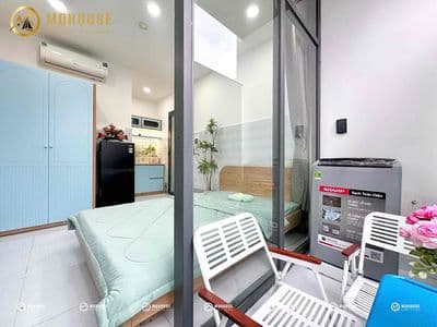 STUDIO BAN CÔNG FULL NỘI THẤT - Mới 100% - Ngay Âu Cơ - Lạc Long Quân