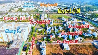 Nền Giá Tốt Khu Dân Cư Hồng Loan 5C - Ngang Bệnh Viện Nam Cần Thơ